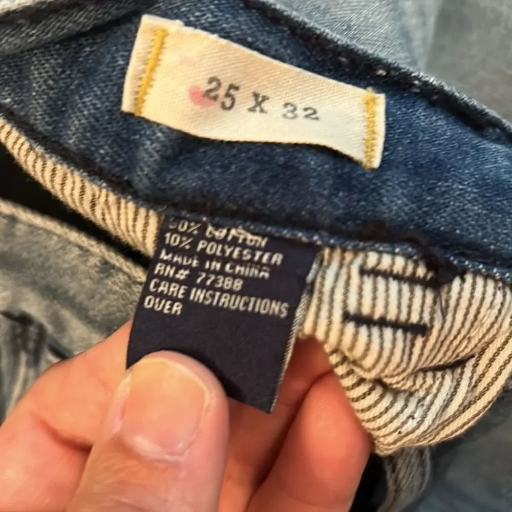 MADEWELL HIGH RISER SKINNY SKINNY JEANS IN MAZZY WASH NO DISTRESSING SIZE 25X32 - Picture 5 of 10